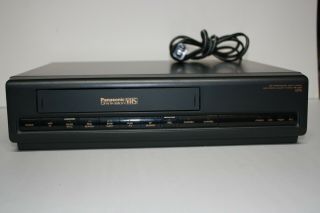 Panasonic Omnivision Vcr Vhs Player Pv - 2201 No Remote For Playback Only
