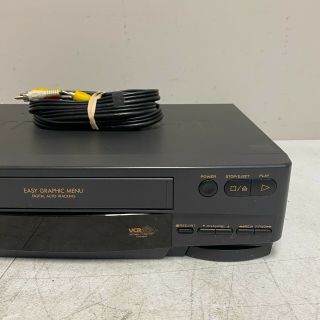 Hitachi VCR VT - M292A VHS Player Video VHS Recorder 4 Head Hi - Fi VCR 3
