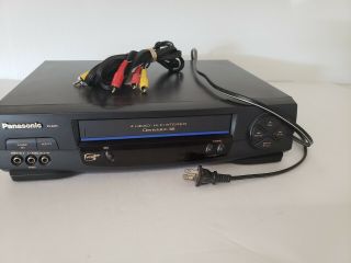 Panasonic PV - 9451 Omnivision VHS VCR 4 Head HiFi Stereo & No Remote 2