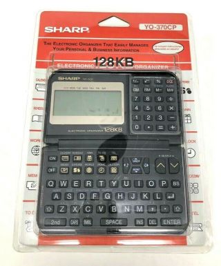 Sharp 128kb Electronic Organizer (yo - 370)
