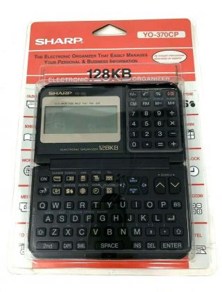 Sharp 128KB Electronic Organizer (YO - 370) 2