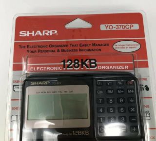 Sharp 128KB Electronic Organizer (YO - 370) 3