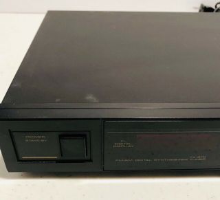 Pioneer TX - 970 Stereo FM/AM Digital Synthesized Tuner And 3