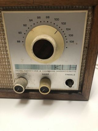 Vintage KLH Model Twenty - One 21 FM Radio Receiving System For Customer 2