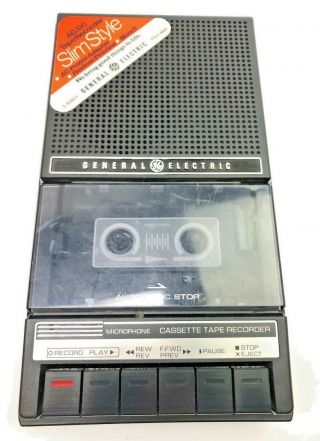 Vintage Panasonic SlimStyle 3 - 5086A Portable Cassette Tape Recorder Player 2