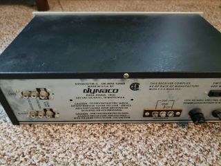 Dynaco FM - 5 FM - MPX Stereo Tuner - Parts.  Lights Do Not Come On 3