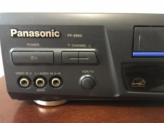 Panasonic PV - 8662 VHS VCR No Remote 2