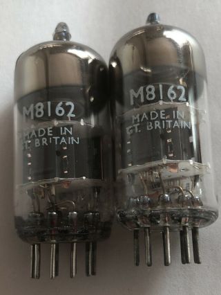 MULLARD M8162 CV4024 12AT7 WA AUDIO ELECTRON VACUUM TUBES GREAT BRITAIN 3