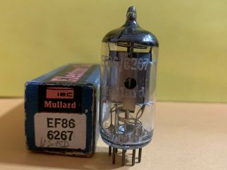 Mullard Ef86 6267 Vacuum Tube Nib