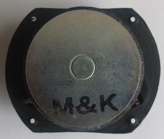 one VIFA D25TG - 01 25mm dome tweeter from M&K Satellite 2B speaker,  c.  1987—superb 3