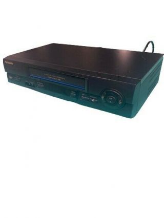 Panasonic 4 Head Hi - Fi Stereo Omnivision VCR VHS Player PV - V4611 2
