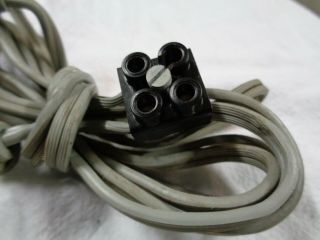 Thorens TD124 MK1 Power Cable With Hardware 2