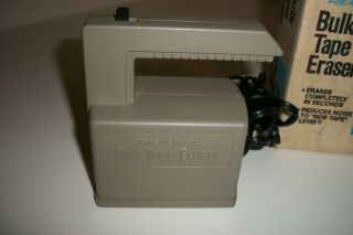 Realistic Bulk Tape Eraser 44 - 232 Erases Cassette 8 - Track Open Reel Floppy Disc 3