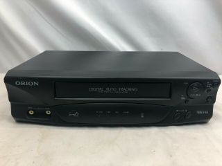 Orion Vr213 Vhs Vcr Tape Recording Player No Remote.