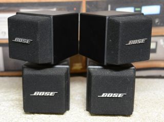 2 BOSE AM - 5 Acoustimass double cube speakers with direct / refelcting switch 2