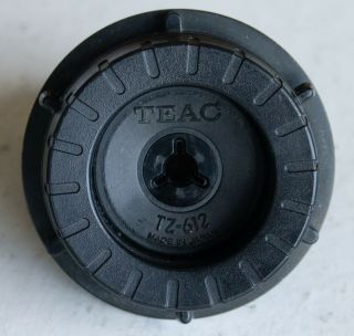 Black Teac Tz - 612 1/4in Tape Nab Hub Adapter X1000r X2000r Style 1