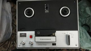 Vintage Panasonic Reel To Reel Solid State Tape Recorder