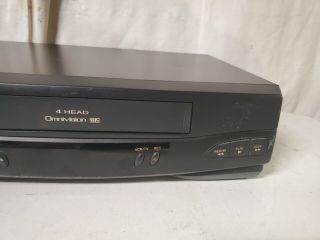 Quasar VCR Video Cassette Recorder VHQ - 41M 4 Head Omnivision VHS 3