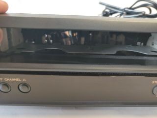 Panasonic PV - 7401 4 Head Omnivision VCR VHS Player No Remote No Cables 3