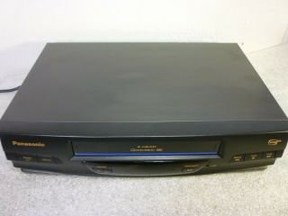 Panasonic VCR Omnivision Player Recorder VHS (Japan) Serviced No Remote 3