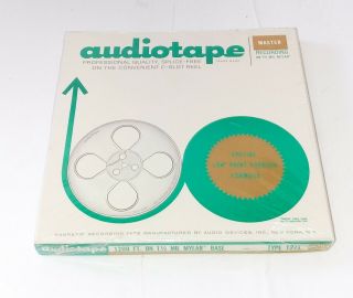 Blank Audiotape Audio Devices 1200 Ft.  Recording Tape Reel Special Low Print