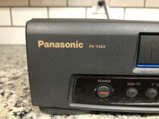 Panasonic PV - 7453 VHS VCR 2