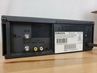 Orion VP0060 4 Head HiFi VHS Player (And Great) 2