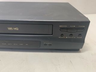 MAGNAVOX VRT242AT22 VHS Player HQ Recorder 4 - Head No Remote VCR VIdeo 3
