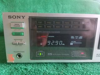 Sony STR - VX550 FM AM Stereo Receiver Audio Video Computer Control Center 2