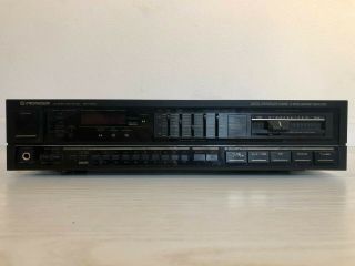 Pioneer Sx - 1100 Receiver - 5 Band Equalizer - W/ Phono Input For Record Players