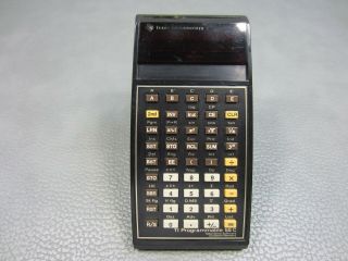 Texas Instruments TI Programmable 58 C Calculator Master Library Module 2