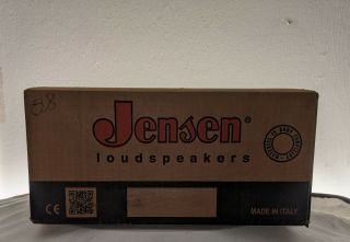 Jensen C - 10 - R8 Speaker 2