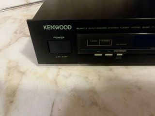 Kenwood Basic T1 Quartz Synthesizer Stereo Tuner 1983 - 1984 Japan 3