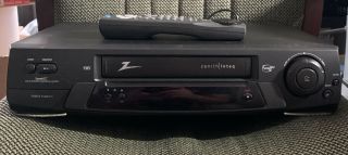 Zenith Inteq Iqvb423 4 - Head Hi - Fi Vcr Vhs Recorder Tape Player - With Remote