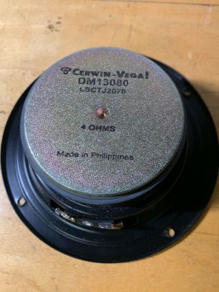 Cerwin Vega DM13080 MidRange Speaker 5.  25” E - 712 2