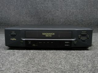 Philips Magnavox Vrt245at01 4 - Head Vcr Video Cassette Recorder Vhs Tape Player