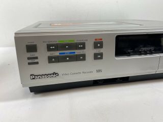 Vintage Panasonic Omnivision VHS Video Cassette Top Loader VCR PV - 1220 No Remote 3