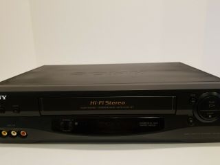 Sony Slv - N55 Vhs Vcr With Remote