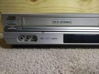 JVC HR - XVC27U DVD VCR Combo Player VHS Recorder 4 - Head HI - FI No Remote 2