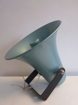 Vtg Large Realistic Power Horn Speaker Model 40 - 1238D 30 Watts PA System 3