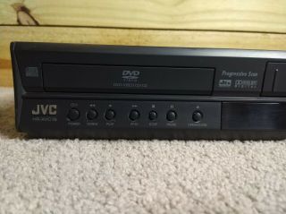 JVC HR - XVC16BU Hi - Fi VHS Cassette VCR/DVD Player Combo no remote 2