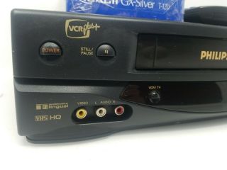 Philips Magnavox VCR 4 Head Hi - Fi VHS Player Video Cassette Recorder VRZ360 AT02 3