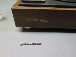 Kenwood Belt Drive Turntable KD - 1033,  Stylus Parts/Repair 3