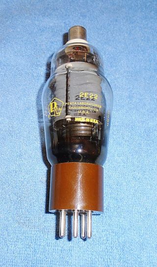 1 NOS Penta - Labs 2E22 Vacuum Tube - 30 Watt Pentode for Ham Radio Transmitting 2