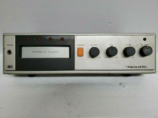 Realistic Stereo 8 Track Player Model 14 - 943 and 3