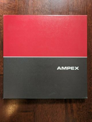 Ampex Professional Audio 10 1/2 " Reel To Reel 1/4 " Magnetic Tape Old Stock