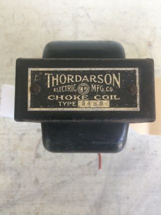 Vintage Thordarson 8488 Choke Coil 17.  5h