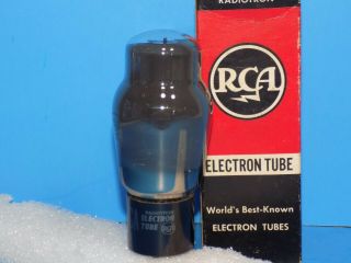 RCA 6L6G SMOKE GLASS AMPLIFIER TUBE TEST OVER 114 3