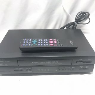 Sharp Vc - A560 Vhs Vcr Player/recorder With Remote