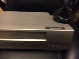 Emerson VCR VHS Player 19 Micron DA - 4 Head Digital No Remote Model No.  EWV404 2